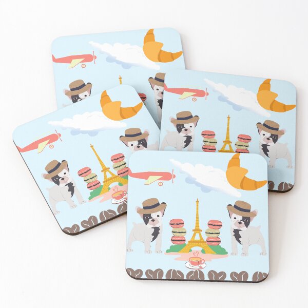Item preview, Frenchies in Paris designed and sold by Lacy Sciple.
