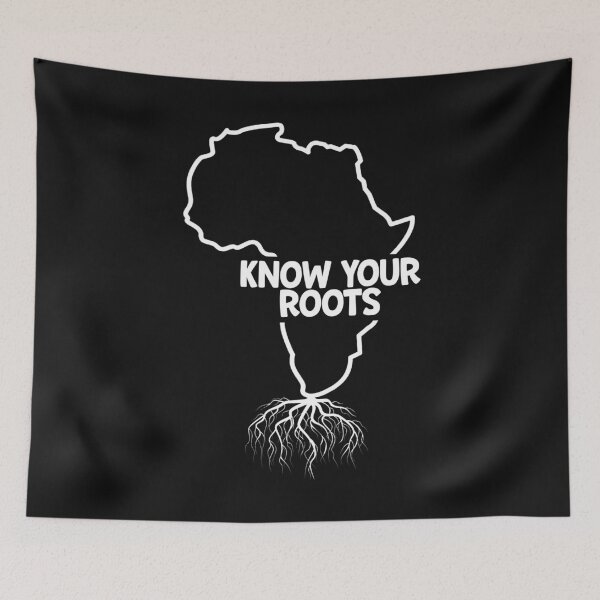 Item preview, Black History Month Gift T Shirt Know Your Roots designed and sold by Bendthetrend.