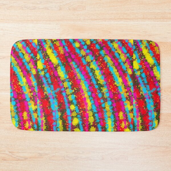Item preview, Self expression abstract art rainbow stripes  designed and sold by KatyChristoff.