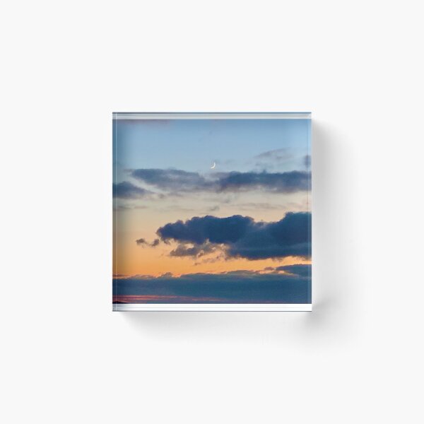 Item preview, Blue, Peach and Dark Purple Wisconsin Sky Photograph by Christie Olstad designed and sold by Christie Olstad.