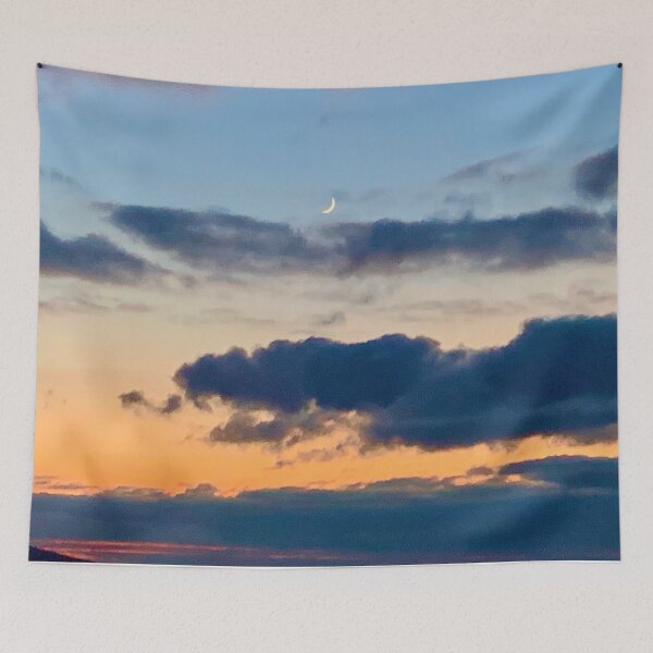 Item preview, Blue, Peach and Dark Purple Wisconsin Sky Photograph by Christie Olstad designed and sold by Christie Olstad.