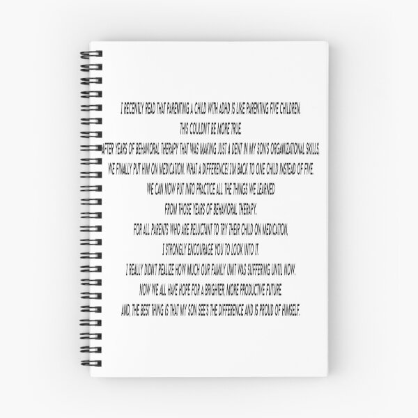 Item preview, TDAH Historias designed and sold by SpunkSociety.