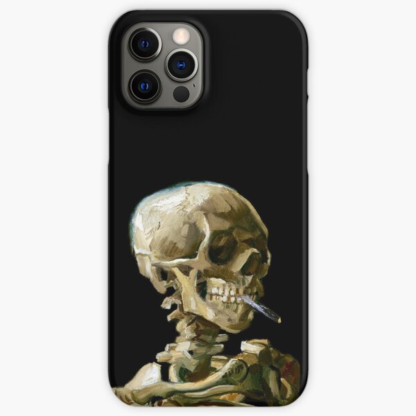 Vincent van Gogh Head of a Skeleton with a Burning Cigarette iPhone Snap Case
