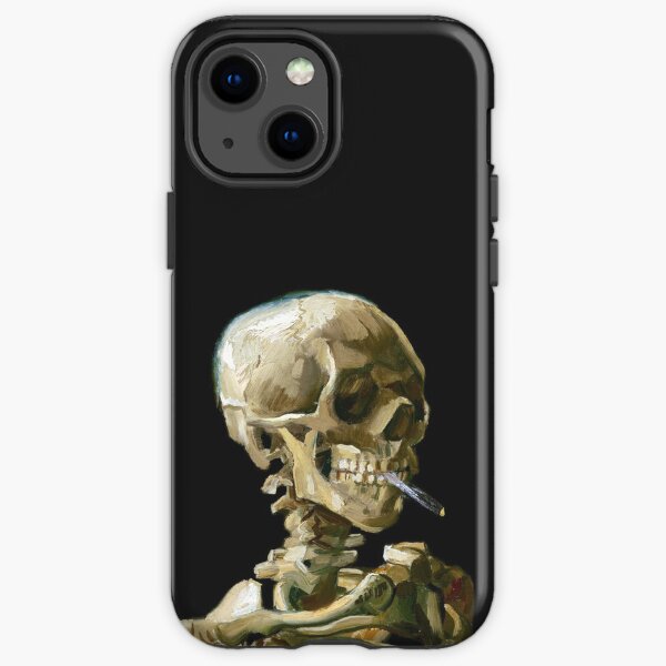 Vincent van Gogh Head of a Skeleton with a Burning Cigarette iPhone Tough Case