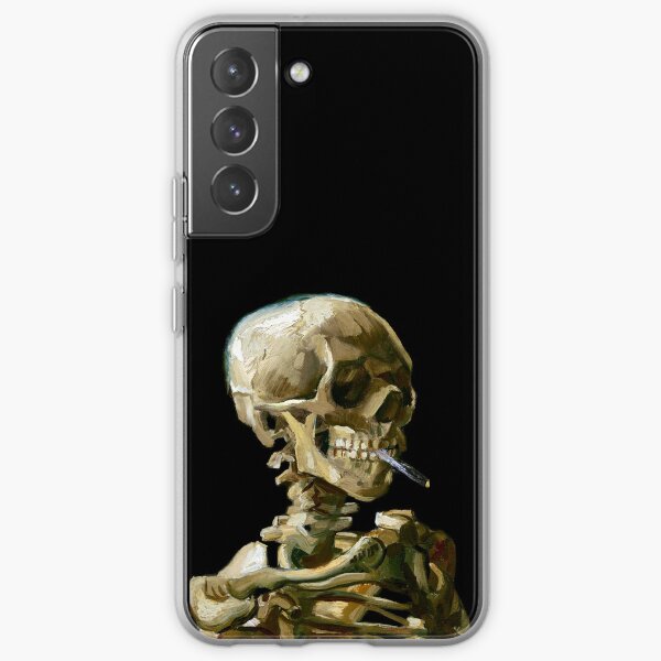 Vincent van Gogh Head of a Skeleton with a Burning Cigarette Samsung Galaxy Soft Case