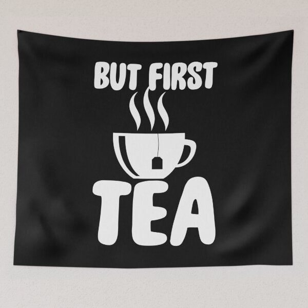 Item preview, Funny Cup Women T Shirt But First Tea designed and sold by Bendthetrend.