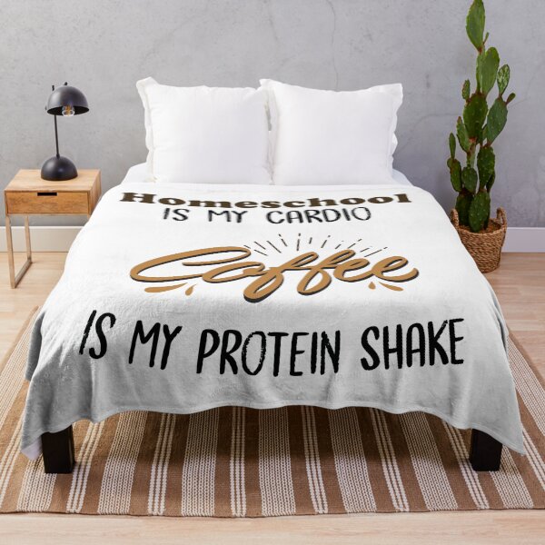 Item preview, Homeschool Is My Cardio - Funny Homeschooling Teacher, Coffee and Gym Lover Quotes designed and sold by Scratches Tees.