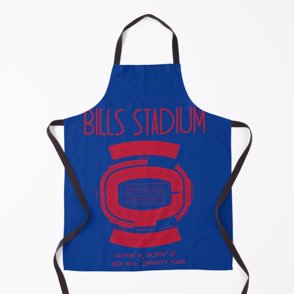 Artikelvorschau, Buffalo Bills Stadium entworfen und verkauft von Birch Trail Boutique.