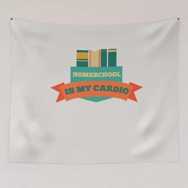 Item preview, Homeschool Is My Cardio Home School Distance Learning Virtual Student Teacher Funny designed and sold by gkao.