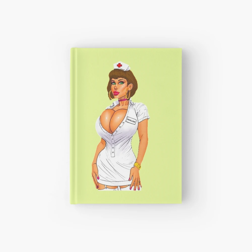 Sexy Big Tits Nurse Hardcover Journal for Sale by Sai Wanna | Redbubble