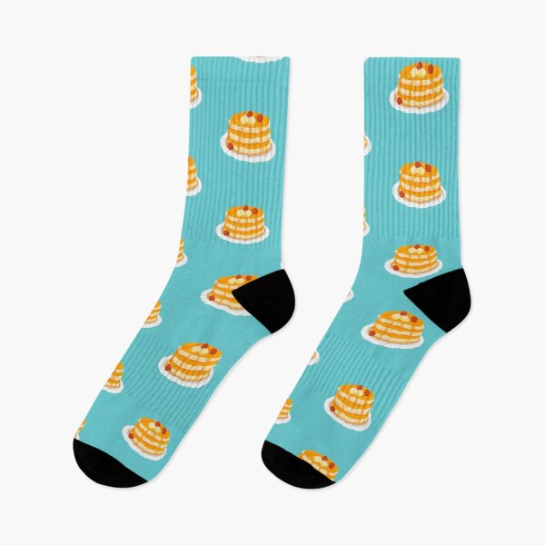 Item preview, Fluffy pancake with syrup pixel art designed and sold by tifft.