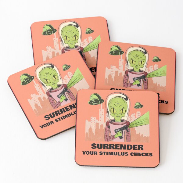 Item preview, Surrender your stimulus checks designed and sold by TitanRN.