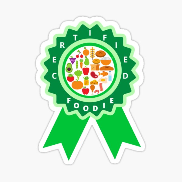 Item preview, Certified Foodie designed and sold by Nancyanna.