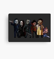 Slasher Squad Canvas Print