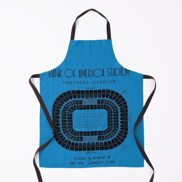 Artikelvorschau, Carolina Panthers Stadium entworfen und verkauft von Birch Trail Boutique.