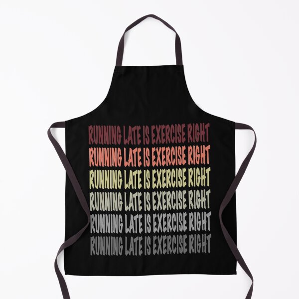 Item preview, Running Late Is Exercise Right Gift - Digital illustration designed and sold by OMCreative.