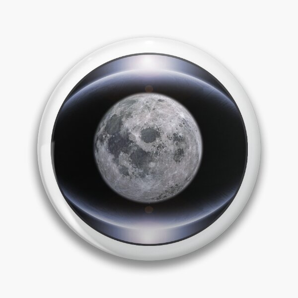 Item preview, Moon Orbit Solar System round designed and sold by Pavnud.