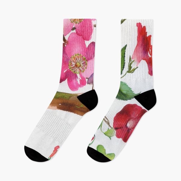 Item preview, flowers and mushrooms designed and sold by kosarandrea.