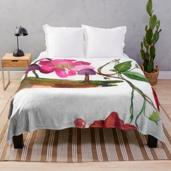 Item preview, flowers and mushrooms designed and sold by kosarandrea.