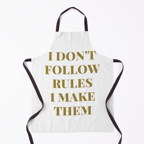 Item preview, I Don't Follow Rules I Make Them - Inspirational Quotes designed and sold by TeensArts.