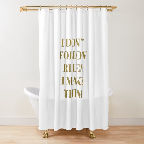 Item preview, I Don't Follow Rules I Make Them - Inspirational Quotes designed and sold by TeensArts.