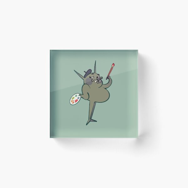 Item preview, Snobby Artist Goblin designed and sold by Lilaeleaf.