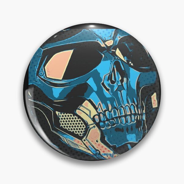 Item preview, Scalf blue bone art designed and sold by SportsHockey.