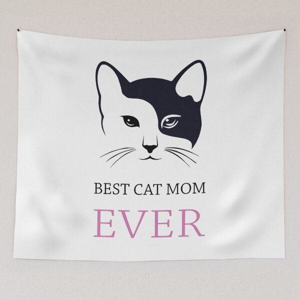 Item preview, BEST CAT MOM EVER designed and sold by magicos1.