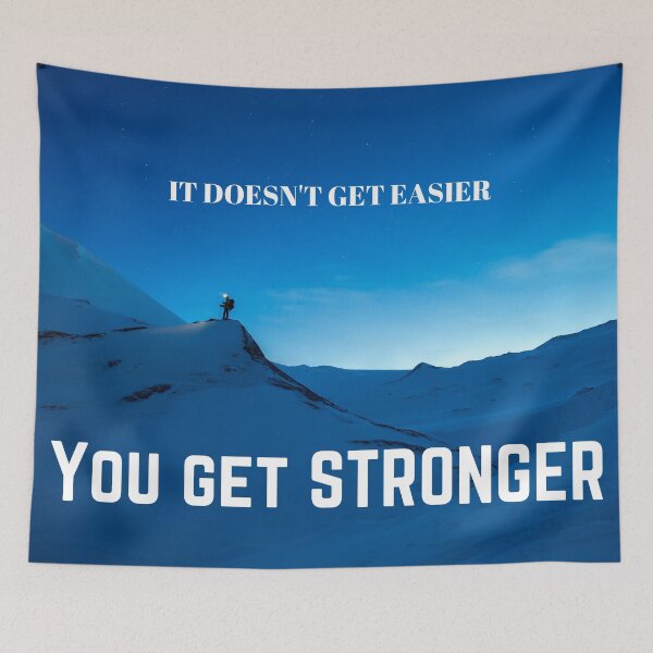 Item preview, It doesn't get easier, you get stronger designed and sold by Arinom.