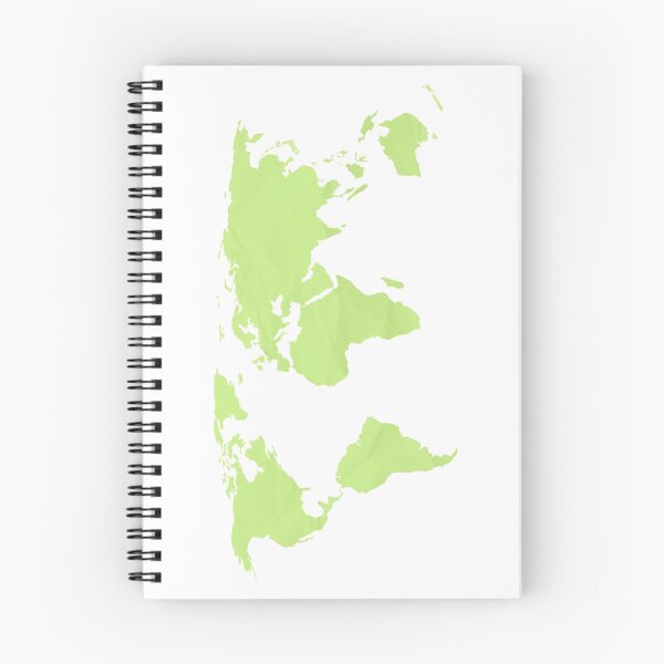 Item preview, Simple Green World Map designed and sold by Leah Biernacki.