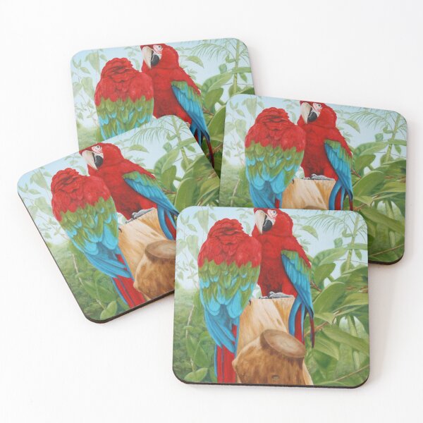 Item preview, green winged macaws designed and sold by sidneyball.
