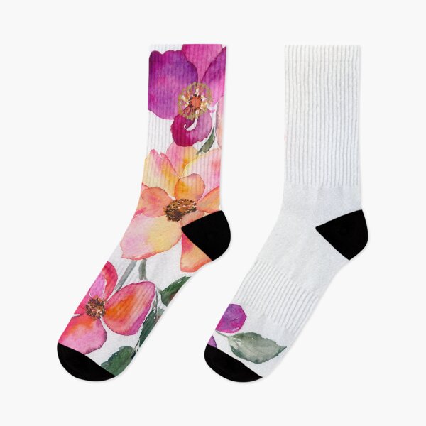 Item preview, pink and peach wild roses designed and sold by kosarandrea.