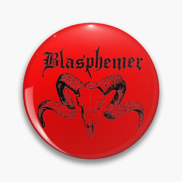 Item preview, Blasphemer Goat Skull designed and sold by snarlingbunny.