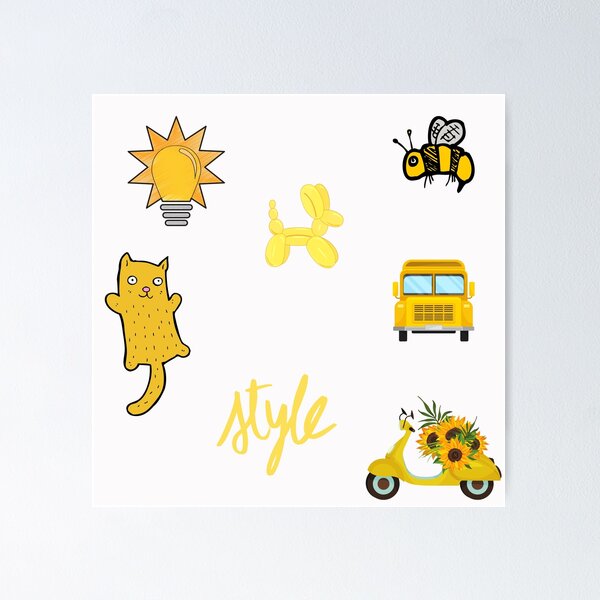 Item preview, Stylish Yellow Packs  designed and sold by lodarohit.