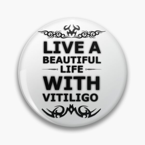 Item preview, Live a beautiful life with vitiligo  designed and sold by karimaK-71.