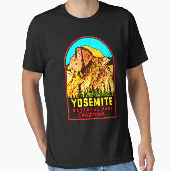 Item preview, YOSEMITE NATIONAL PARK CALIFORNIA STICKER AND SHIRT  designed and sold by Discohipster.