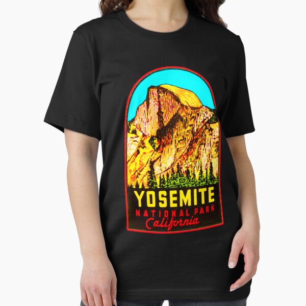 Item preview, YOSEMITE NATIONAL PARK CALIFORNIA STICKER AND SHIRT  designed and sold by Discohipster.