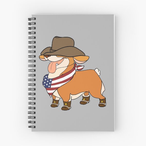 Item preview, American Cowboy Corgi designed and sold by pheebstheartist.