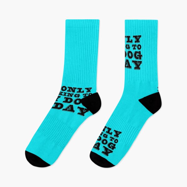 Item preview, Im Only Talking To My Dog Today Blue designed and sold by DamaliePierre.