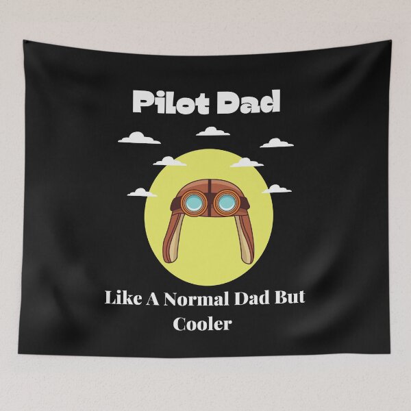 Item preview, pilot dad like a normal dad but cooler,Gift For Father Gift For Fathers Gift For Dad Gift For Daddy Gift For Mother designed and sold by piskwi.