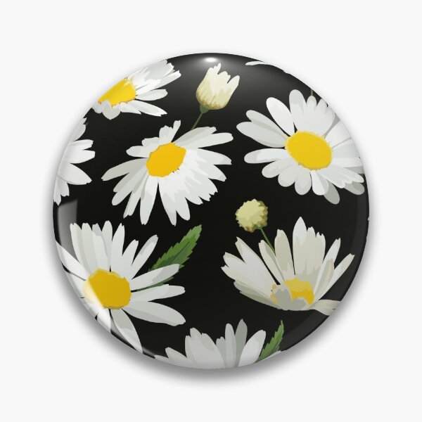 Item preview, Floral chamomile flowers pattern designed and sold by GutsyShop.