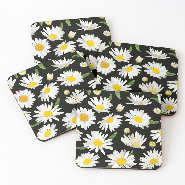 Item preview, Floral chamomile flowers pattern designed and sold by GutsyShop.