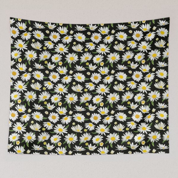 Item preview, Floral chamomile flowers pattern designed and sold by GutsyShop.