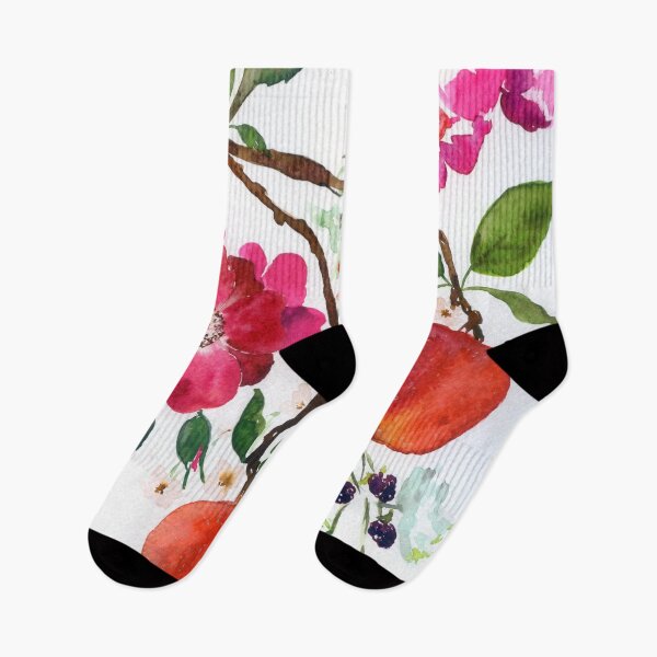 Item preview, flowers, berries and apples designed and sold by kosarandrea.
