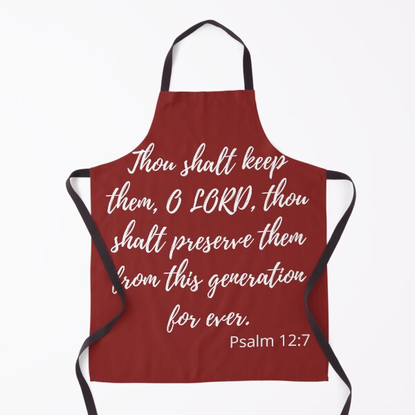 Item preview, Psalm 12:7 Bible Verse designed and sold by Calebchc.