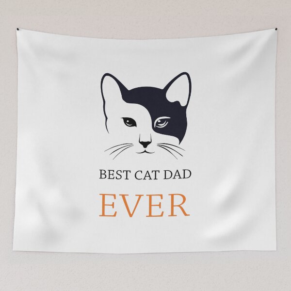 Item preview, BEST CAT DAD EVER designed and sold by magicos1.