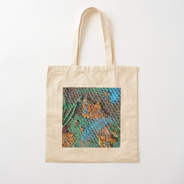 Plant Life With Blue Cotton Tote Bag