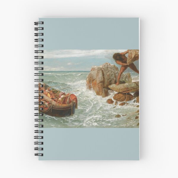Item preview, Oddyseus and Polyphemus Ancient Greek Mythology scene designed and sold by ClassicalGreece.