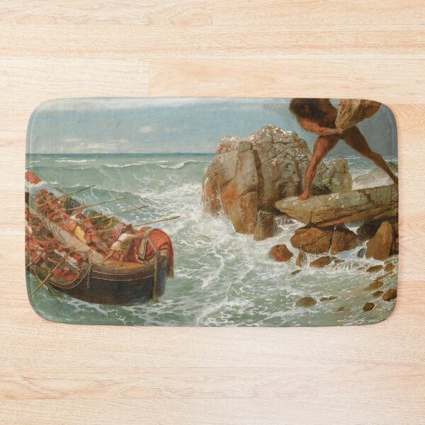 Item preview, Oddyseus and Polyphemus Ancient Greek Mythology scene designed and sold by ClassicalGreece.
