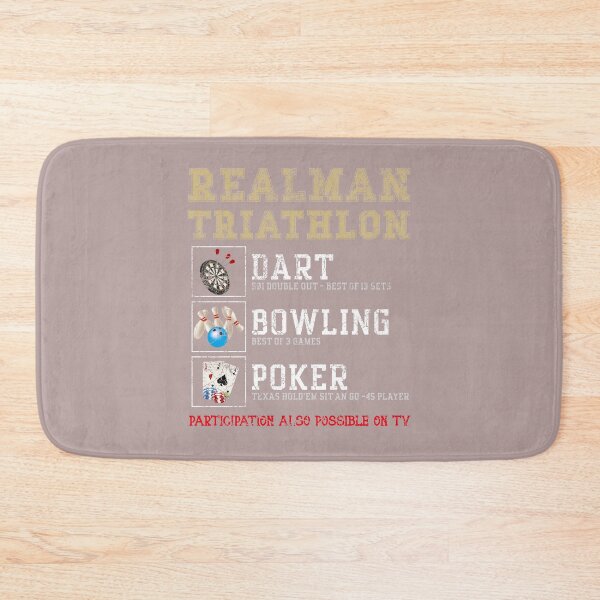 Item preview, Poker Bowling Dart - Realman Triathlon designed and sold by FalkDania.